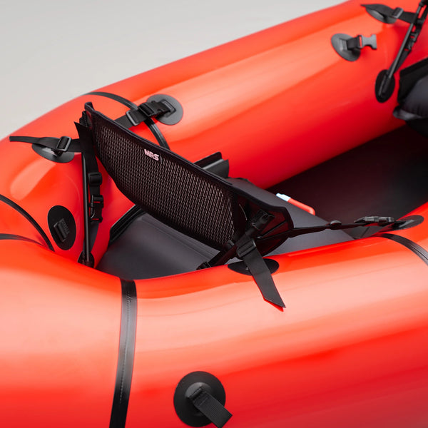 NEWS! New upgraded backrest seat for MRS packrafts (not sold separately)