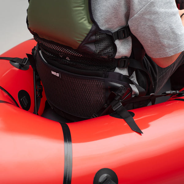 NEWS! New upgraded backrest seat for MRS packrafts (not sold separately)