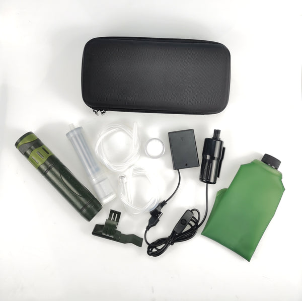 Water filter Eco portable - for hiking and emergency use
