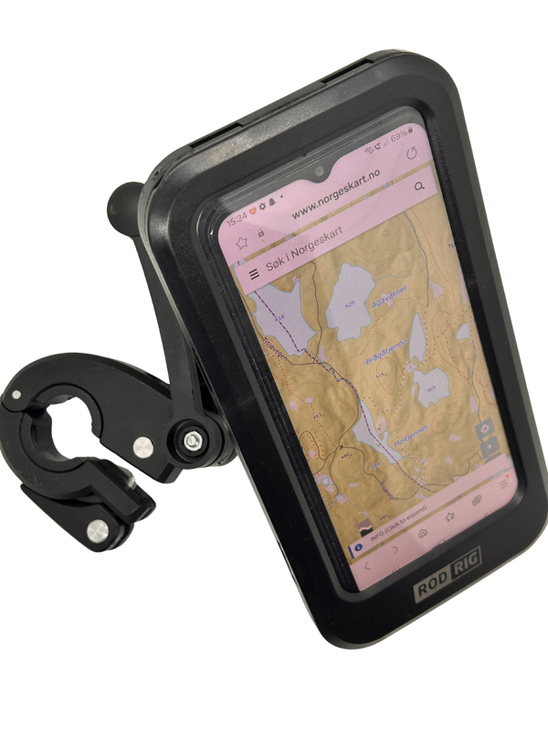 Rodrig Mobilholder for packraft, båt og sykkel