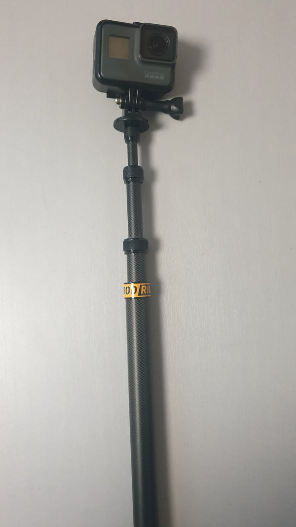 RodRig kamera teleskopstang Carbon