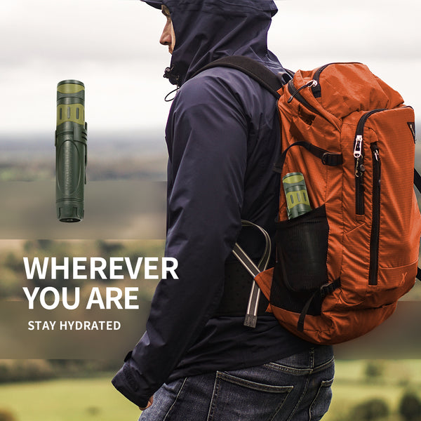 Water filter Eco portable - for hiking and emergency use