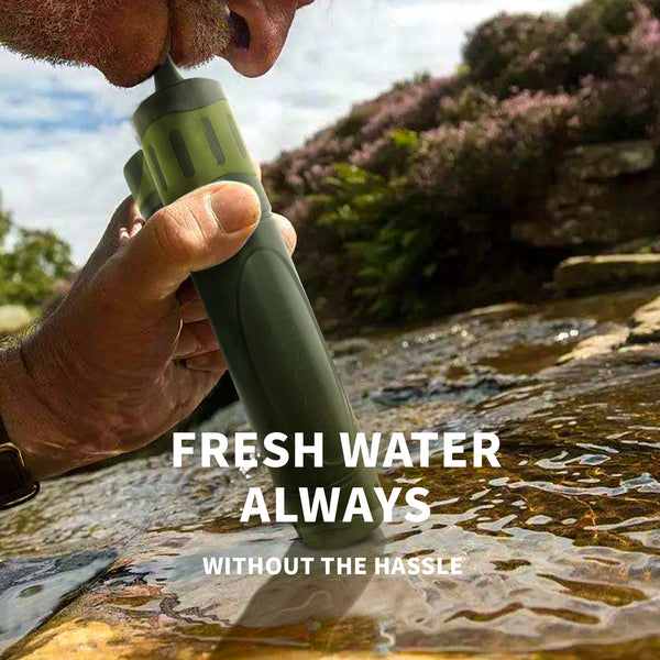 Water filter Eco portable - for hiking and emergency use