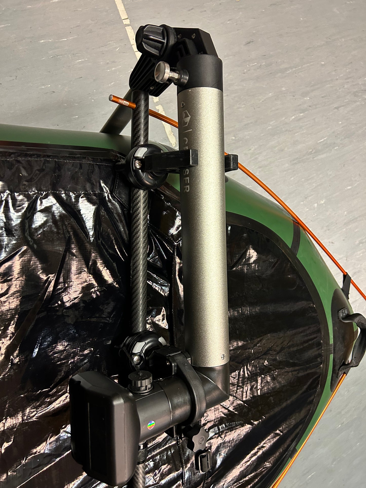 ThrustMe Cruiser elektrisk motor for packraft og kajakk