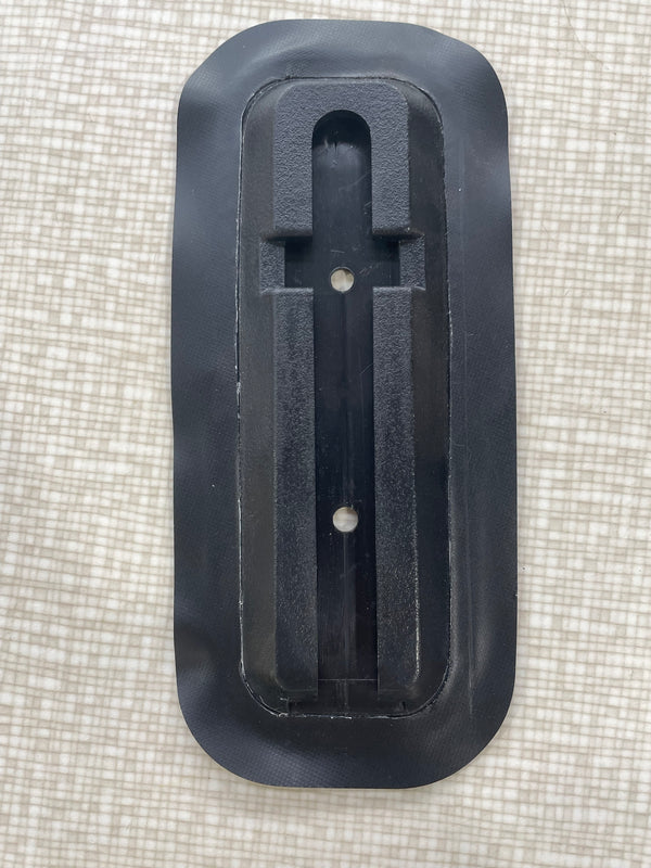 MRS Slide-in Quick-Release motor mount for packrafts and soft surfaces in TPU/PVC