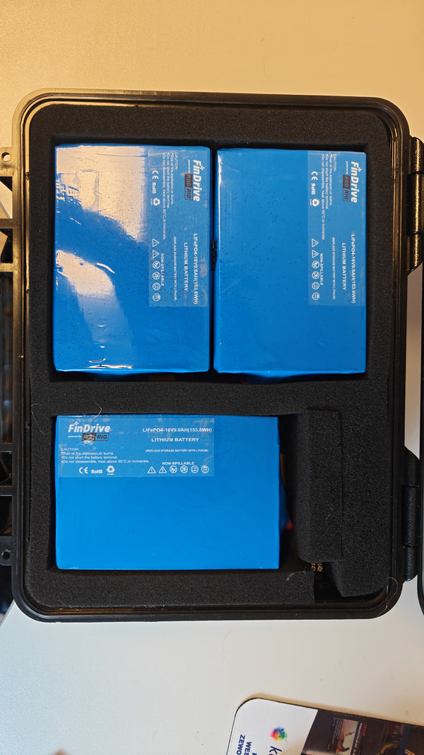 FinDrive vanntett batteriboks